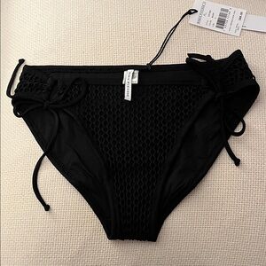 Robin Piccone Black Bikini Bottom